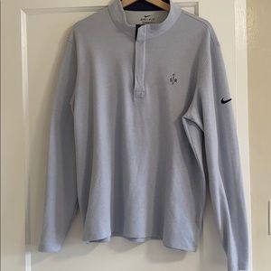 Nike dri-fit mock neck quarter zip